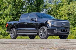 Ford F-150 Lightning Suspension Lift Kit - Front - Rough Country - 3/4 Inch Front Leveling Kit - '22-'25
